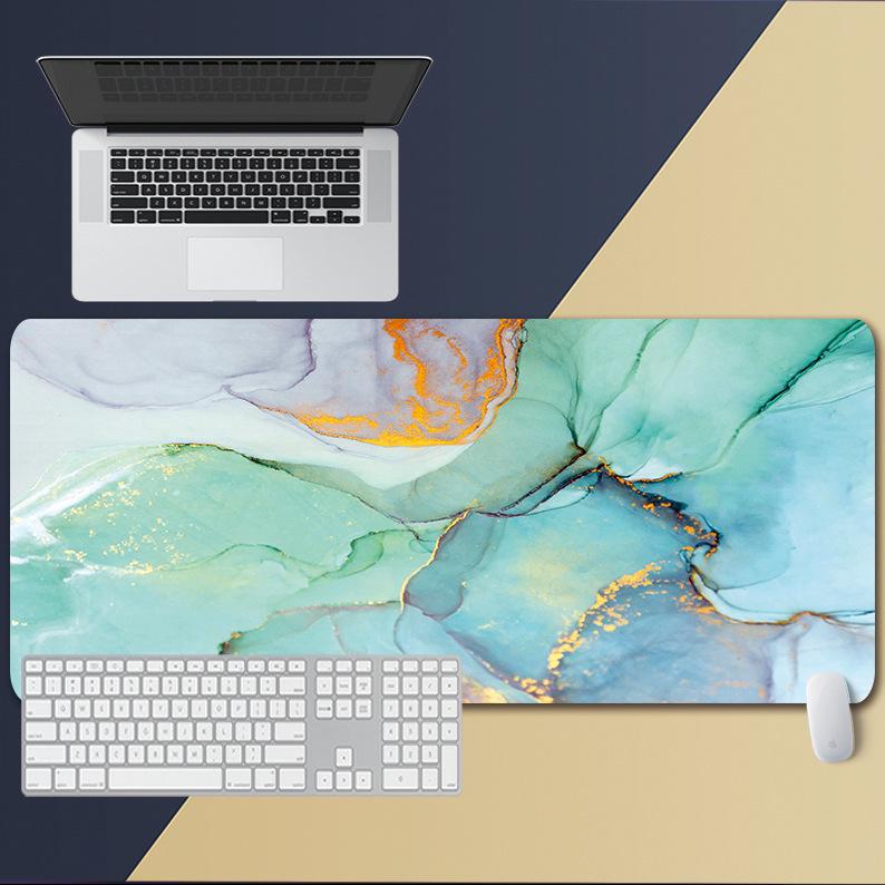 Tappetino Mouse Oversize Cielo Stellato - Design Cartone Animato Spesso per Scrivanie Studenti