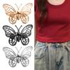 3Pcs Hollow Butterfly Waist Buckle - No-Sew Adjustable Pant Button for Waist Reduction