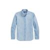 Polo AI22 Polo Uomo Ricamata con Logo Solido Camicie Blu MNPOWOV16820203-400