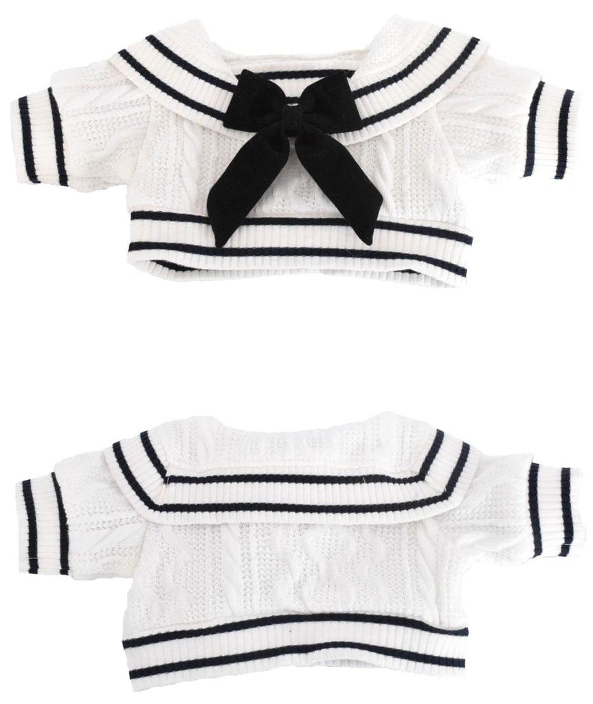 Teddy Bear Mail Order Alice Cookie Ann Clothes Dress-up Costume Knit Sailor Body not included S size (Cookie Ann)