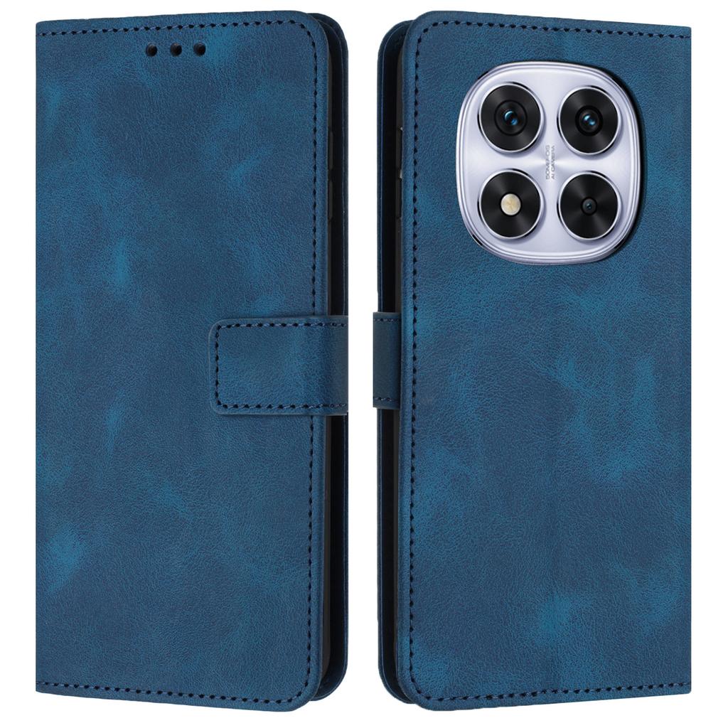 For Xiaomi Redmi Note 14 Pro+ 5G/Note 14 Pro 5G/Note 14 Pro 4G/Poco X7 5G Leather Case Solid Color Wallet Phone Cover
