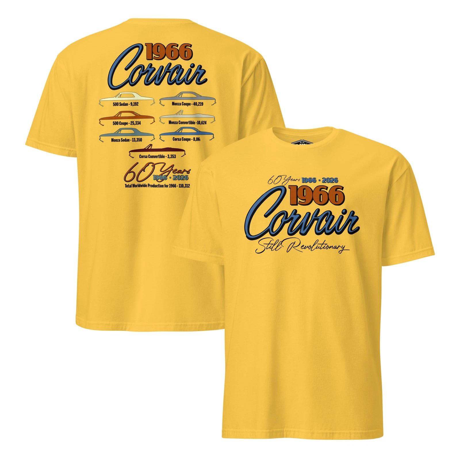 1966 Corvair 60th Anniversary Short-Sleeve T-Shirt 3XL