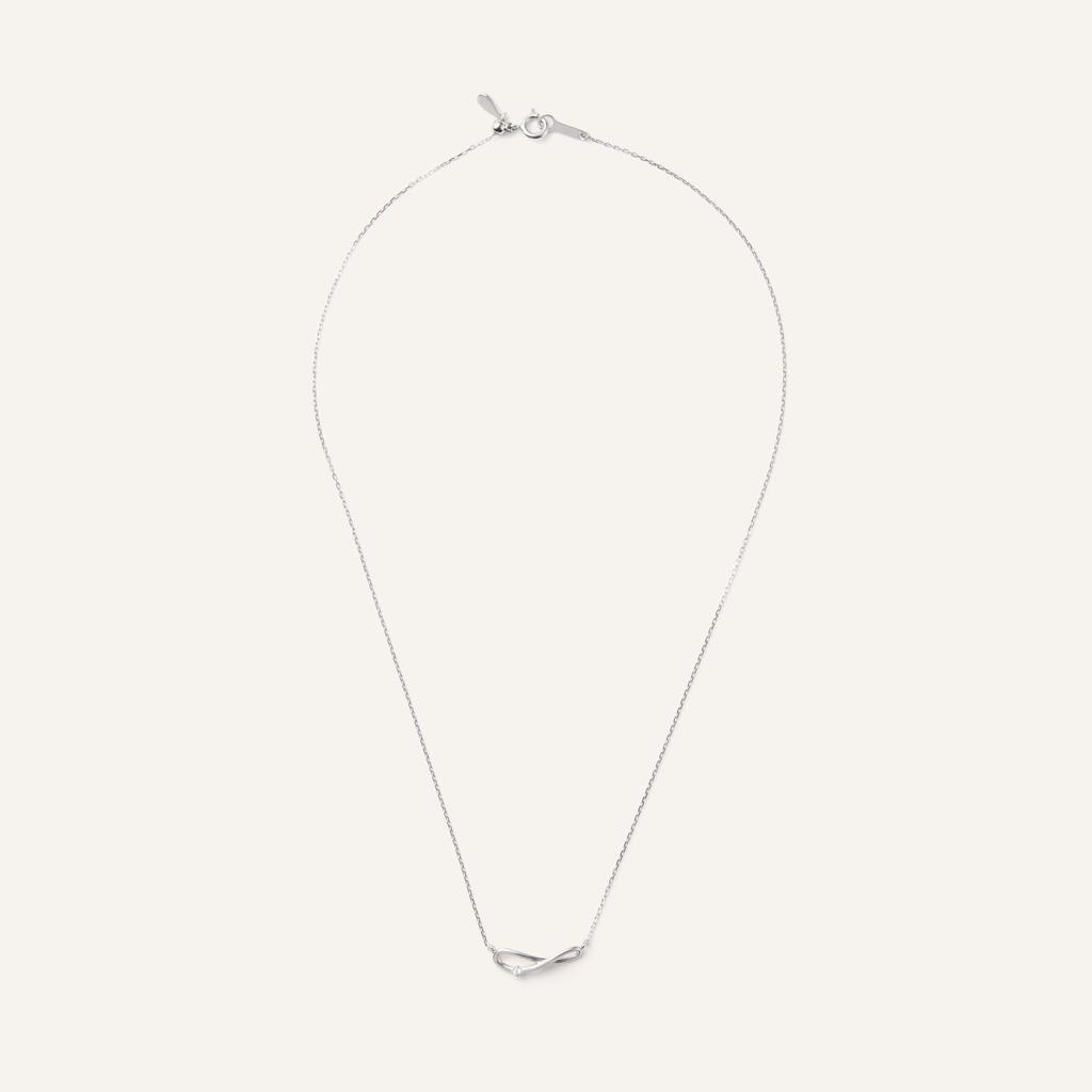 Vendome Silver Cubic Zirconia Necklace GS6N030440CZ [Official] [VA Aoyama]