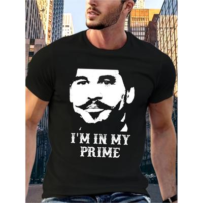 [Prime Print, Casual Tee] Prime Print Men's Casual Crew Neck Short Sleeve T-Shirt -  Fashion
