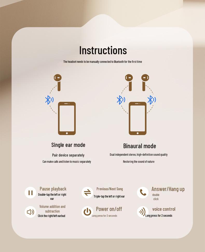 2025 Q1Pro TWS Wireless Earbuds: High-Quality, In-Ear, Long Battery Life
