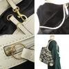 Used COACH Tote Bag 10766 Signature Canvas/leather Gray White