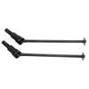 2pcs Metal Front and Rear Drive Shaft for JLB 110 RC Truck Harden Steel Universal Drive Shafts