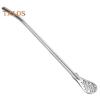 Straw Spoon 3 In 1 Stainless Steel Straw Spoon With Filter Detachable Head Food Grade Reusable Eco Friendly Stirrer Cocktails Loose Tea Iced Coffee