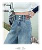 Women's jeans, high waisted, loose and wide leg pants, casual and versatile, comfortable for commuting, hanging straight leg pants, children's pants