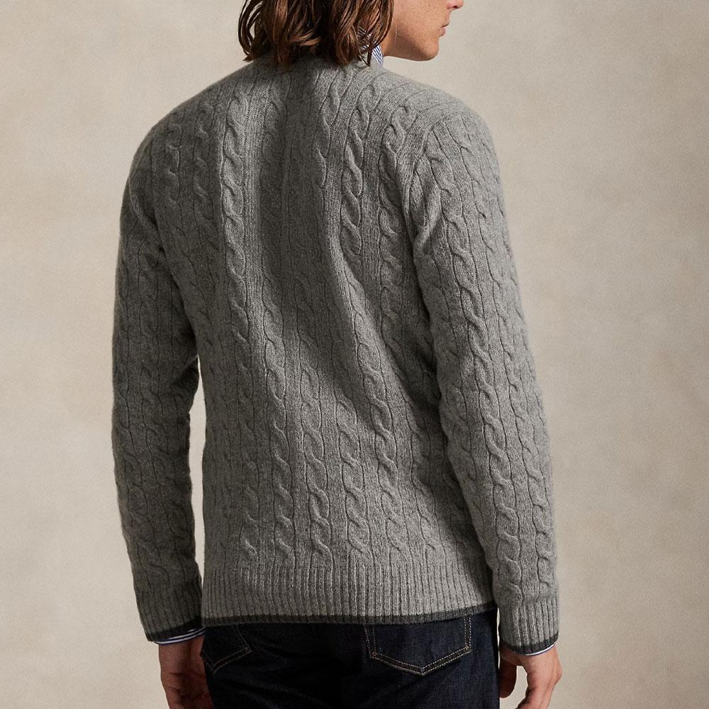 Polo Ralph Lauren FW25 Waist Pocket Ribbed Hem Sweater Men Sweater 710949808-005