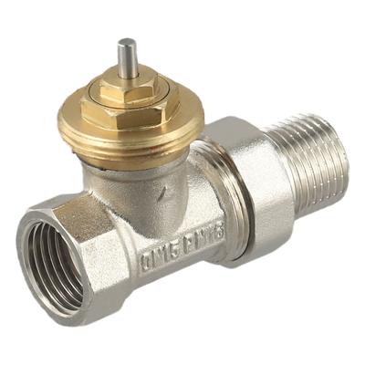 Self-Regulating Valve Brass Thermostatic Valve Brass Material Energy-Saving M30x1.5mm Thread For Energy Saving