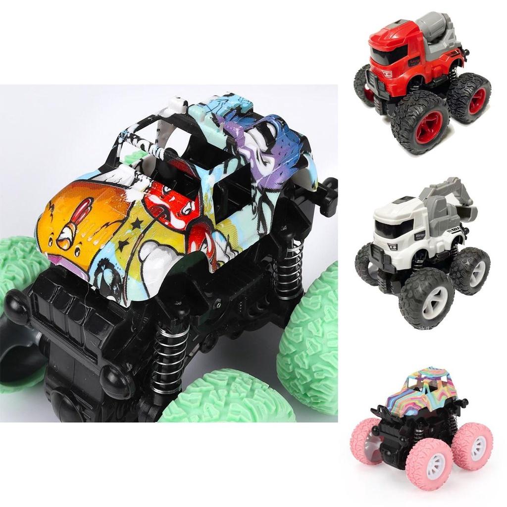 Dynamic Inertia Four-wheel Drive Toy Car With Powerful Suspension System For Kids