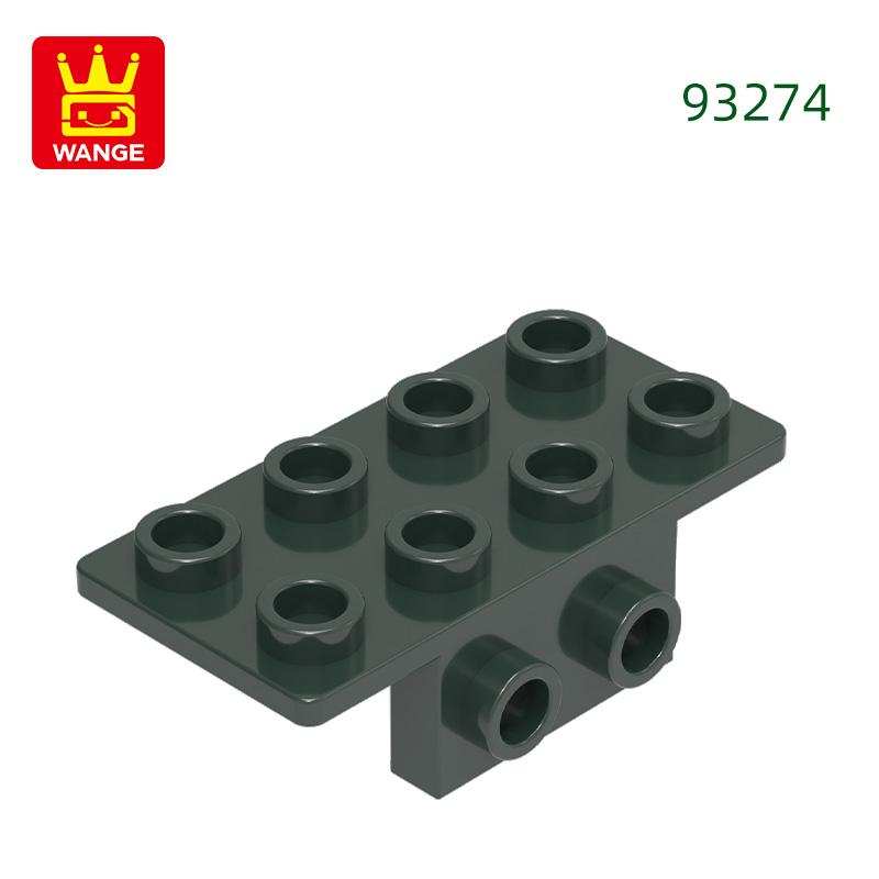 78Pcs/lot 93274 Bracket 1 x 2 - 4 Block Moc Hue Attachments Works With featuring Brick DIY Children's Plaything Assembly Components