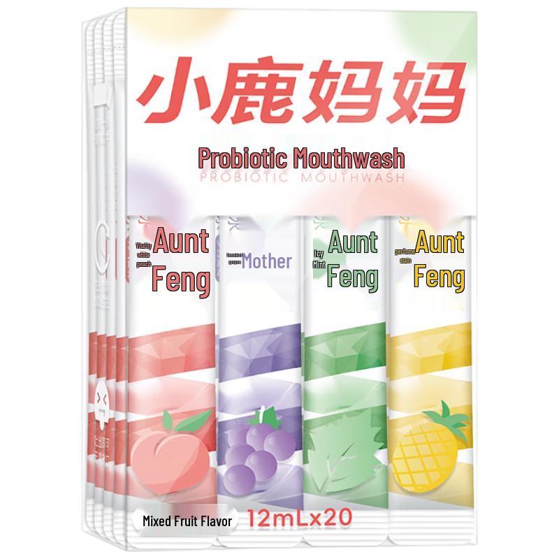 FAWNMUM Probiotic Portable Mouthwash Strips (Mixed Fruit)