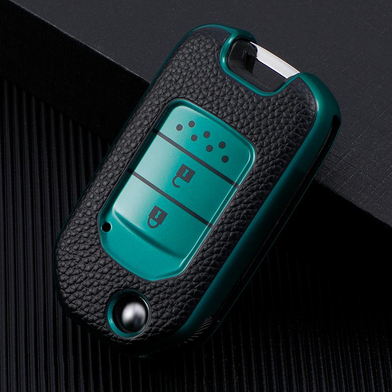 Honda Car Key Cover: For CR-V, Lingpai, Binzhi, XRV, Fit, Civic, Crown Road, Accord, Spirior Models