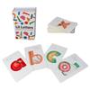 26PCS Educational Cards For Children Cognition Flashcard English Language Vocabulary Letter Sound Learning Card
