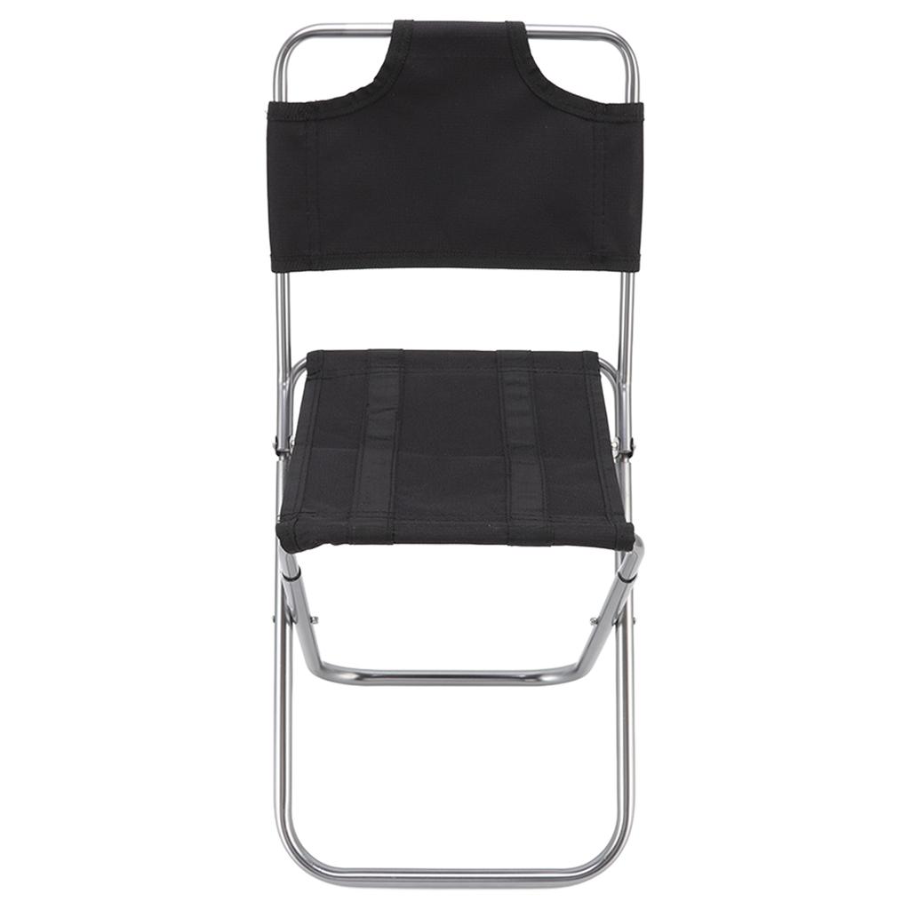 Folding Chair Breathable Fabric Portable Small Backrest Fishing Chair for Camping Barbecue Backpacki