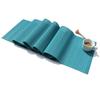 PVC Wasserdichter Tischläufer Webart Rutschfeste Unterlage Platzset für Zuhause Küche Esstischmatte Partydekoration camino de mesa