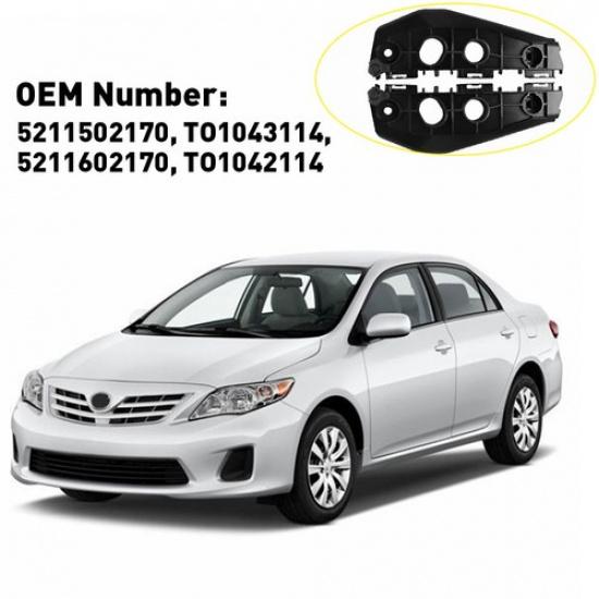 

ПОДХОДИТ ДЛЯ TY для COROLLA 2012 2013 2011 ПЕРЕДНИЙ & КРОНШТЕЙН БАМПЕР ПРАВЫЙ ЛЕВЫЙ КОМПЛЕКТ ИЗ ДВУХ ШТУК