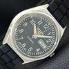 5 AUTOMATIC 6319A VINTAGE JAPAN MENS BLUE COLOR DIAL WATCH A701571-5 R206b-a701571