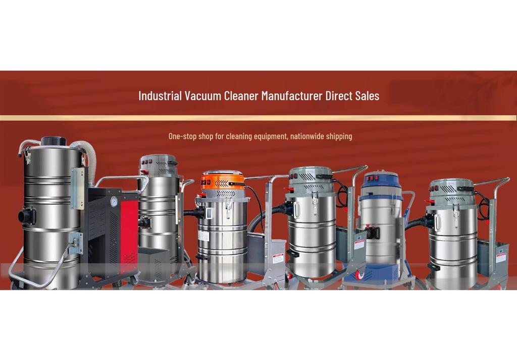 Explosion-Proof Industrial Vacuum Cleaner for Workshop Dust and Iron Filings