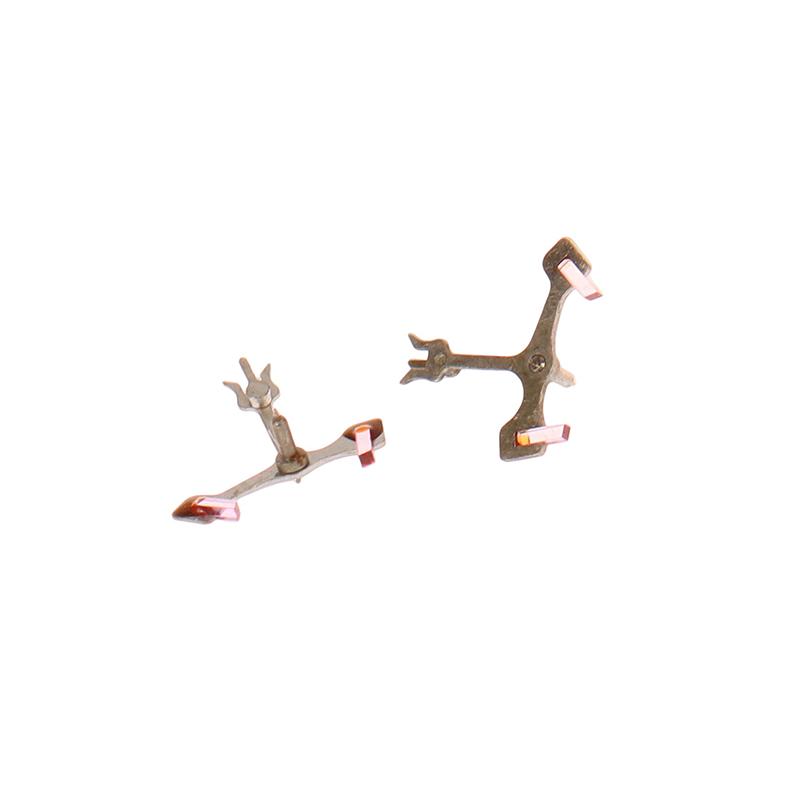 2 Pcs 46943 46941 Movement Escapement Movement Parts Fork Fit Watch Replace Movt Repair Spare Parts