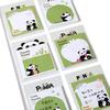 Kawai Stationery Panda Note Pad Cute and Beautiful Tearable Sticky Cartoon Notepad Simple Portable Ins Style Small Book Lovely