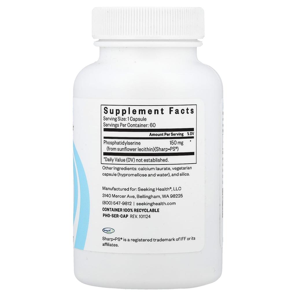 Phosphatidyl Serine, 150Mg, 60 Capsules