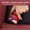 BBIU7 Car Seat Belt Buckle Anti-Scratch Safety Belt Base Protector Clip For BMW M 1 3 4 5 6 7 Series X1 X3 X4 X5 G20 G38 F48 E36 E39