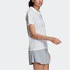 Adidas Polo Shirts Women's White Moderate Straight Fit HC2718
