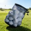 3 Piece/set Lightweight Nylon Mesh Golf Ball Bags Storage Organiser Case for Organized Storage and Adjustable Strap