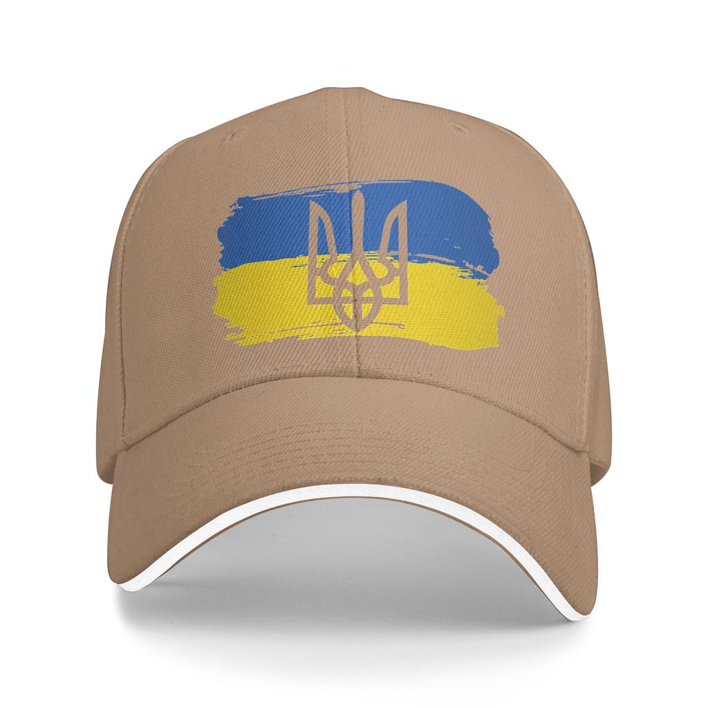 Ukraine Ukrainian Flag Ukrainians Baseball Cap  Fashion Trucker Hat Summer Female Male Hunting Camping Snapback Cap