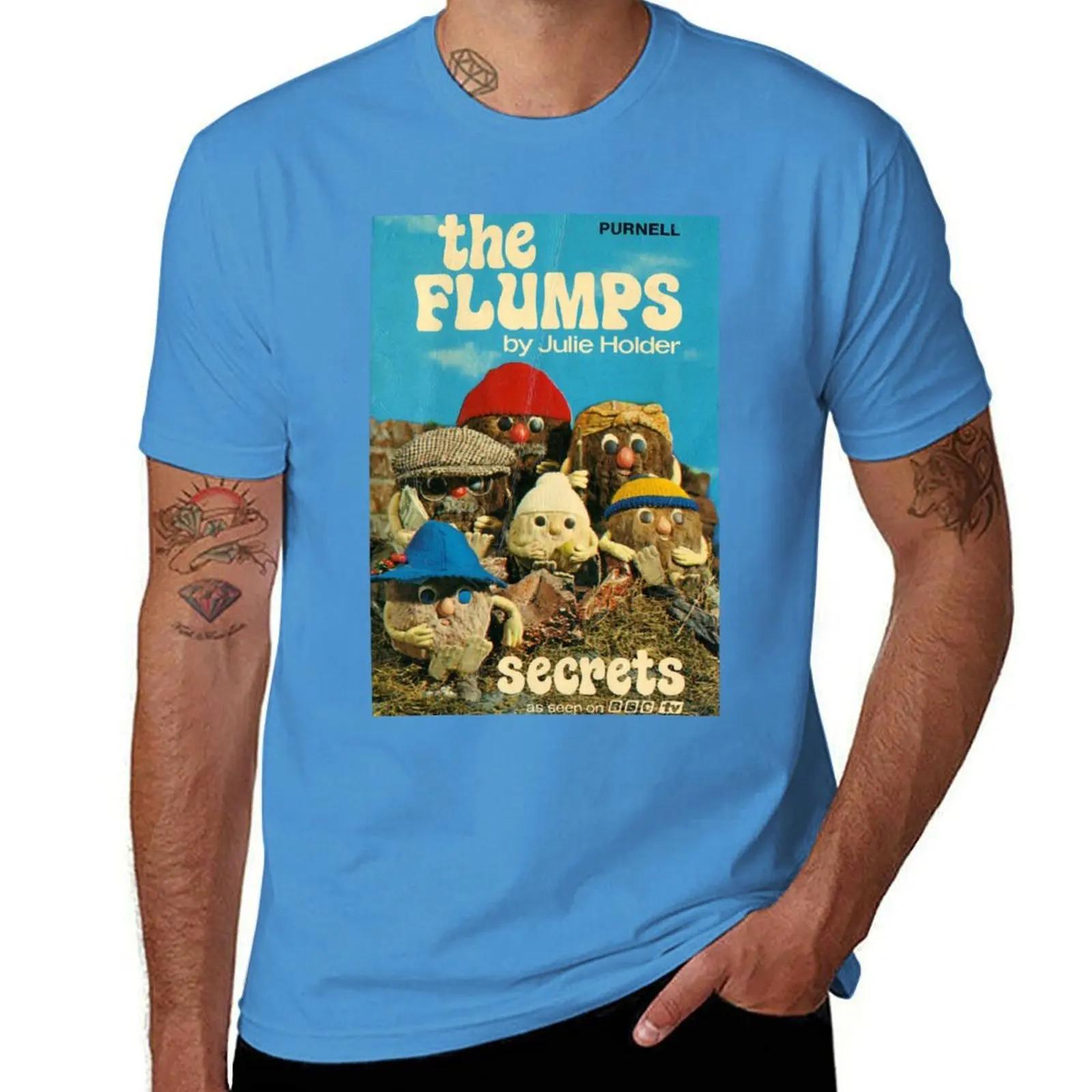

The flumps T-shirt cute clothes tops hippie clothes vintage clothes slim fit t shirts for men L