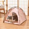 Foldable Cat House Pet Tent Four Seasons Universal Cat and Dog Pet Nest Summer Cool Mat Outdoor Portable Foldable Breathable