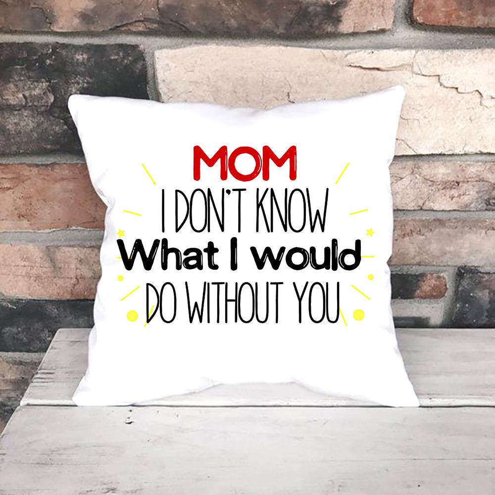 Cushion Cover Pillowcase Home Sofa Bed Decorative Polyester Print Pillow Cover
