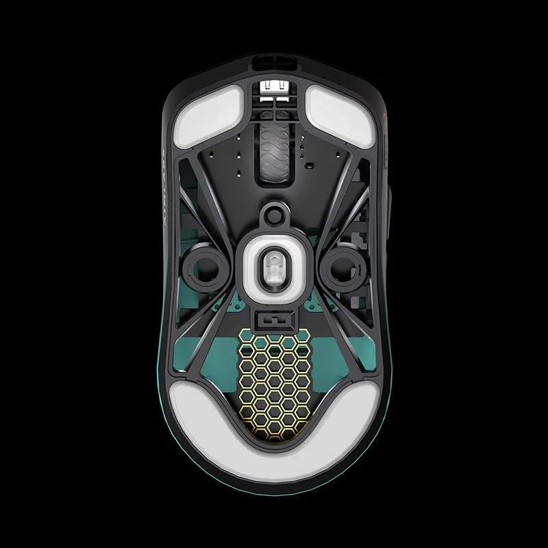 LAMZU MAYA X 8K Gaming 8000Hz Polling Rate Mouse, Ultra-Lightweight, Wireless, (AIMLABS)