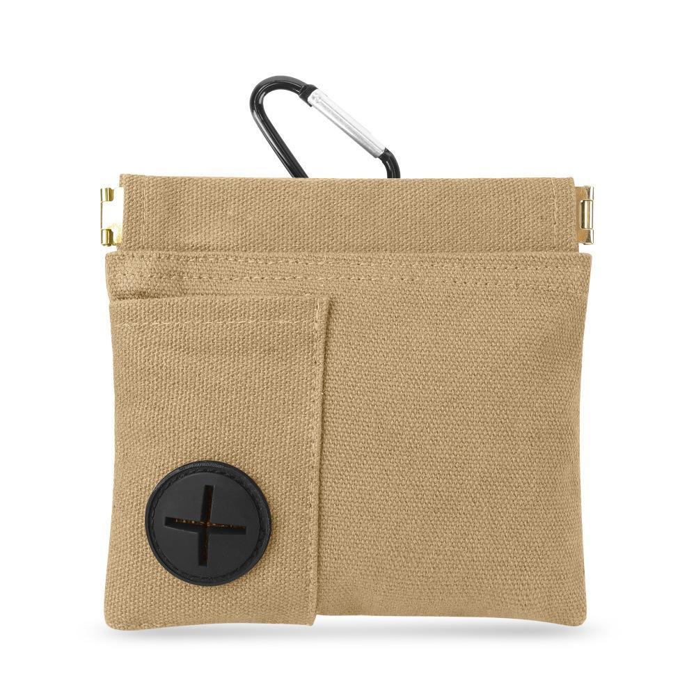 

Hands-Free Pet Training Waist Bag Waist Worn Puppy Snack Reward Bag Pet Snack Food Container хаки