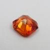 Natural Orange Sapphire Loose Gemstone 8.95 Ct Square Cut September Birthstone for Gem Collections