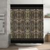 Luxury Vintage Bathroom Shower Curtain Black Gold Abstract Design Waterproof Fabric Home Decor 3D Print Curtains for Bathtub Ali