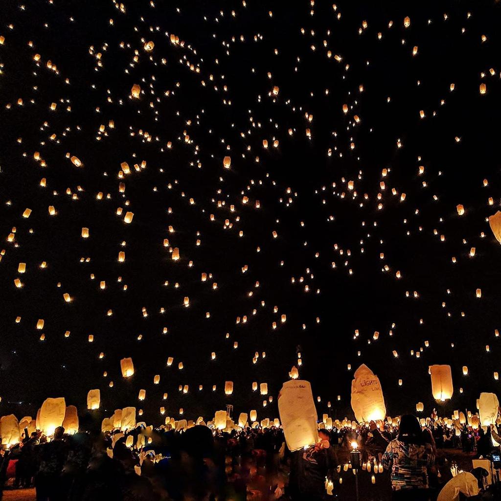 White 10 Packs Chinese Paper Lanterns Are Symbols of Traditional Culture (White 10)