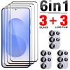 6IN1 Lens Film Screen Protector Films For Samsung Galaxy S25 Ultra Plus S25Plus Tempered Glass HD Lens Protector Film Full Cover