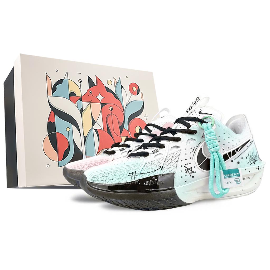 Nike G.T. Cut 3 Slip Resistant Abrasion Resistant Slip Resistant Abrasion Resistant Low top Basketball Shoes Unisex DV2918-102(Team40-SBOX)