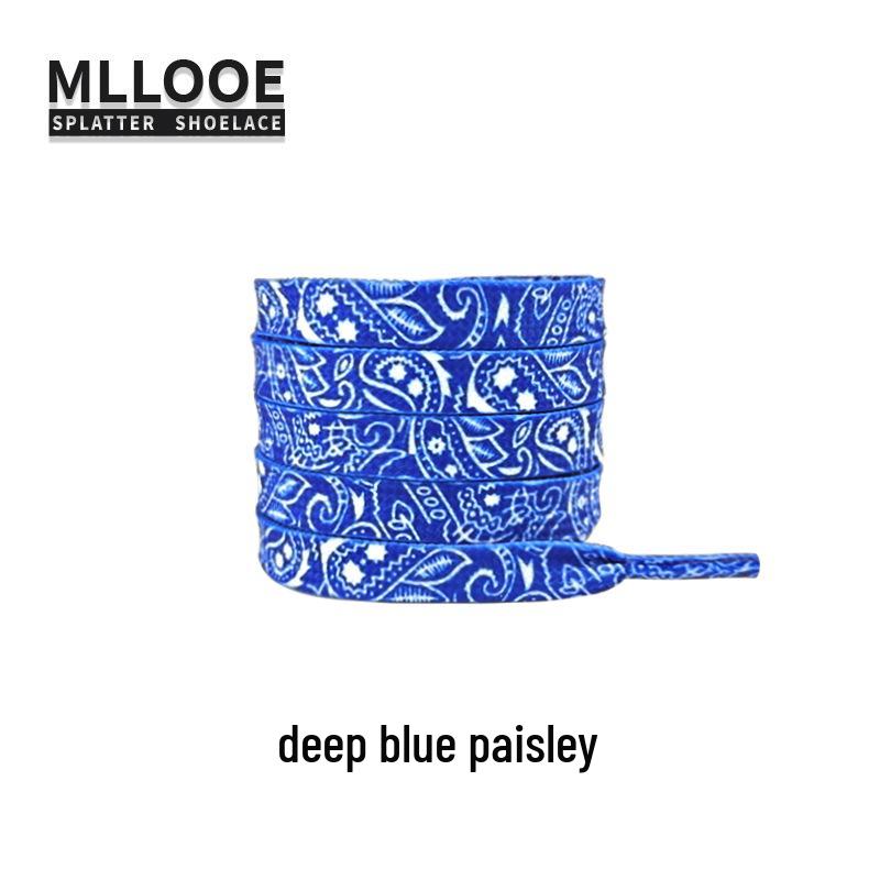 Cashew Flower Shoelaces for Air Force One AF1 & Casual White Sneakers