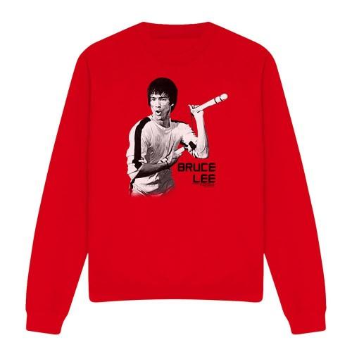 Bruce Lee Unisex Adult Nunchucks Sweatshirt