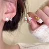 Design star pearl earrings women, new simple and versatile temperament Internet celebrity stud earrings