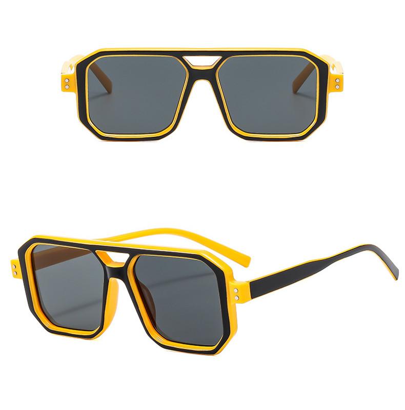 Fashion Square Small Frame Sunglasses Men Mirror Sun glasses Anti-reflective Women Outdoor Eyewear Beach Party Eyeglasses UV400