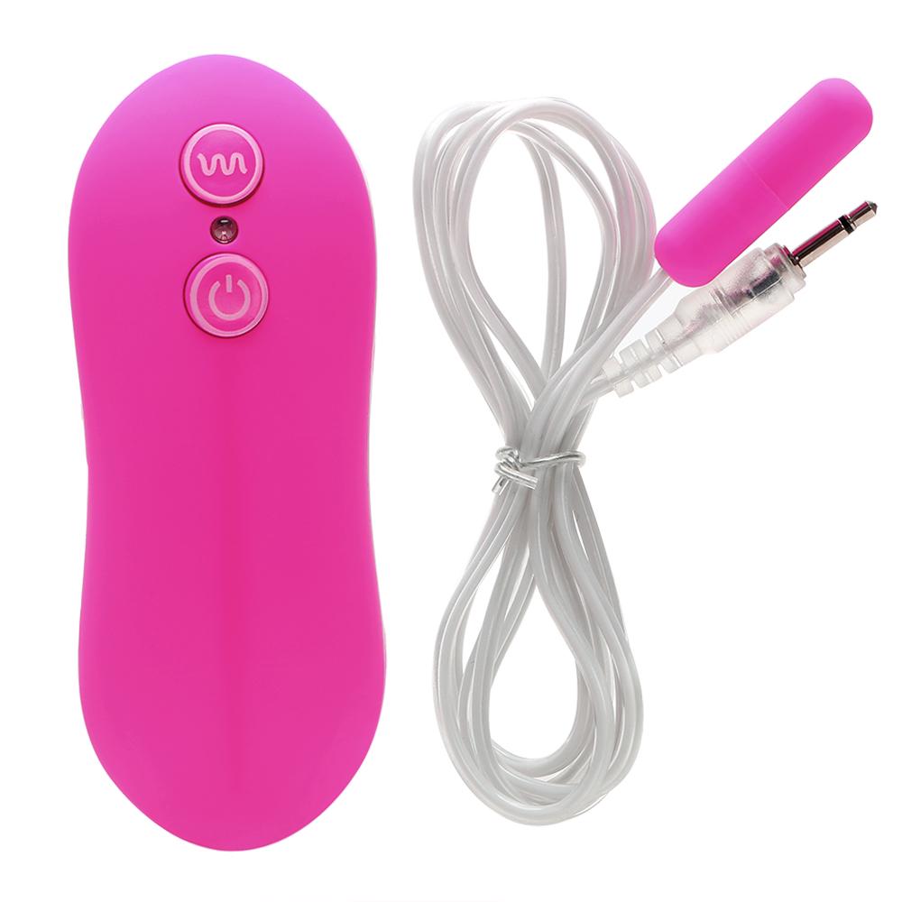 IKOKY 10rychlostní uretrální plug vibrátor G-bod masér mini kulka vibrátor dálkové ovládání vibrační vajíčko sexuální hračky pro ženy