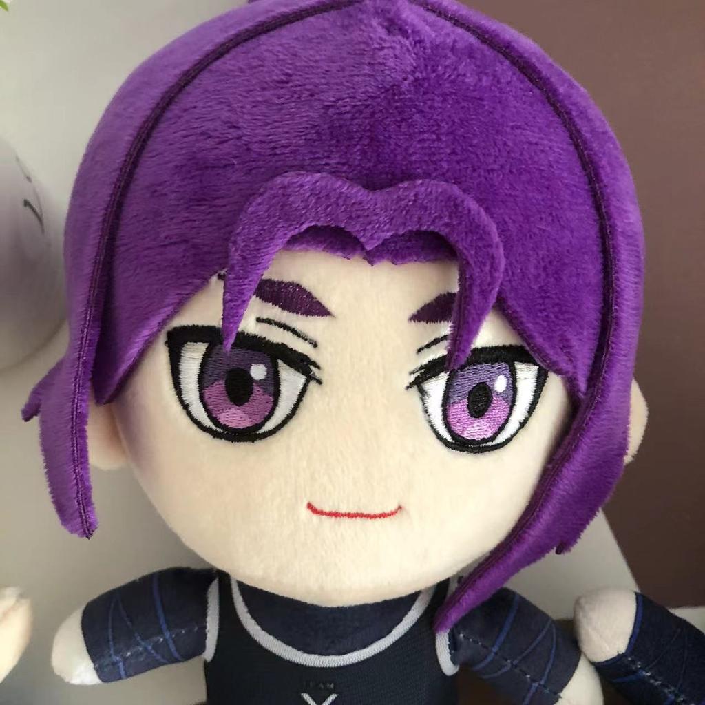 Game Blue Lock Isagi Yoichi Plush Doll Seishiro Nagi Reo Mikage Cute Soft Stuffed Pillow Kids Soft Toys Cute for Birthday