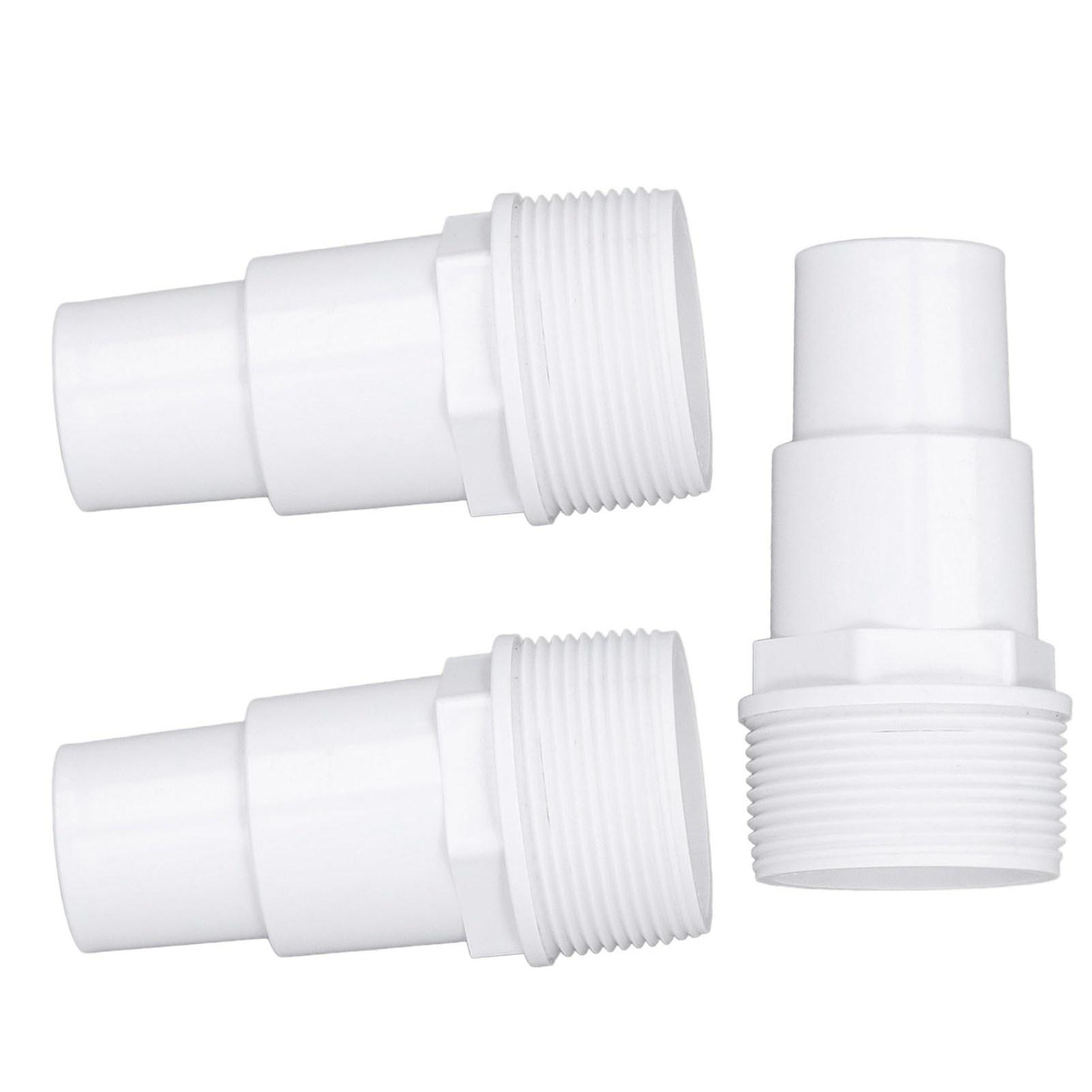 

3Pcs G1‑1 2 External Thread Hose Adapter Swimming Pool Supplies for Replacement of Above Ground Pool Pumps Filters