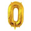 32-inch Gradient Gold/Silver/Rose Gold Number Foil Balloon (US Version)